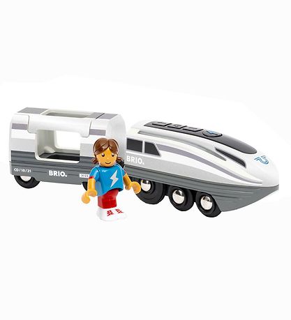 BRIO World Tog- Turbo Train - Grå 36003