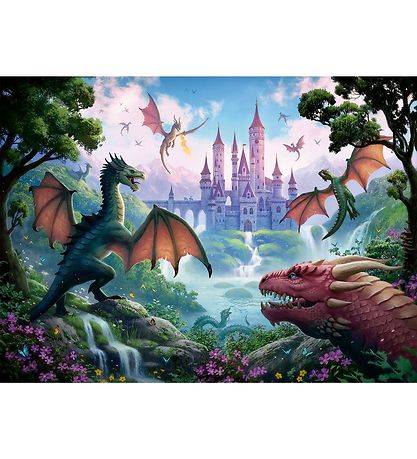 Ravensburger Puslespil - 300 Brikker - Dragons