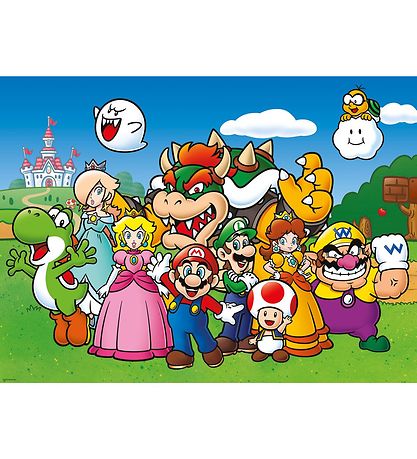 Ravensburger Puslespil - 100 Brikker - Super Mario Fun
