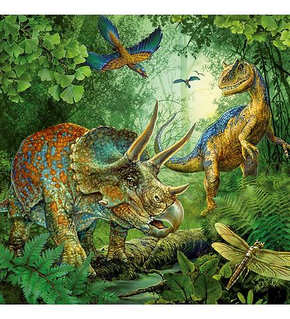 Ravensburger Puslespil - 3x49 Brikker - Dinosaur Facinaiton