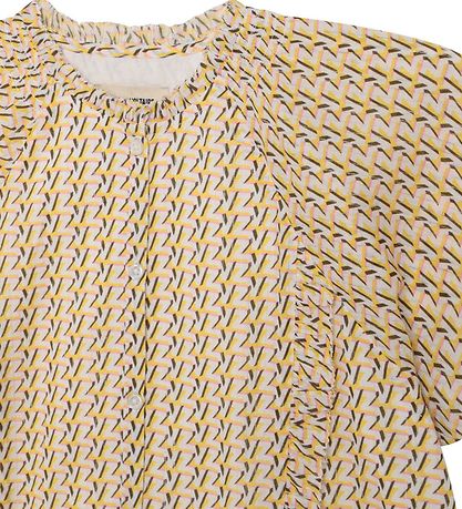 Zadig & Voltaire Top - Gold Yellow m. Mnster