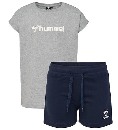 Hummel Træningssæt - hmlNova - Grå