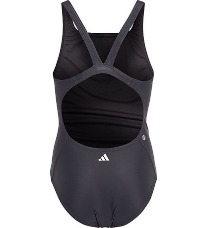 adidas Performance Badedragt - BIG BARS - Bl/Sort