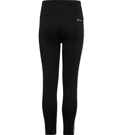 adidas Performance Leggings - G TR-ES 3S TIG - Sort/Hvid