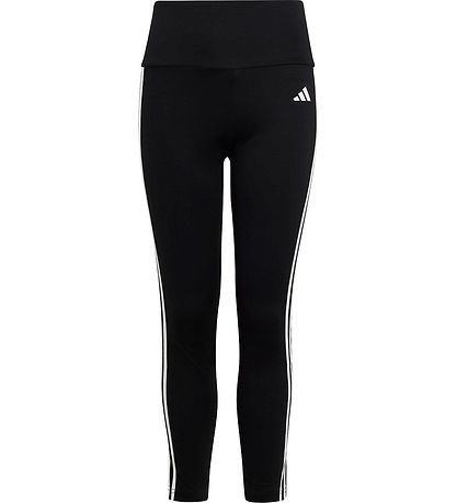 adidas Performance Leggings - G TR-ES 3S TIG - Sort/Hvid