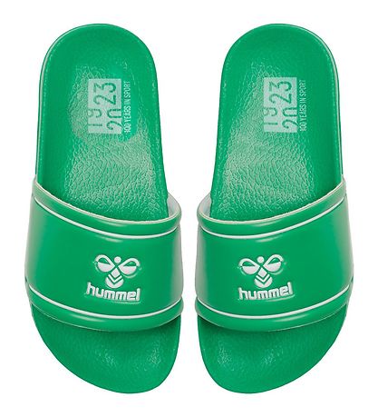 Hummel Badesandaler - Pool Slide JR - Absinthe Green