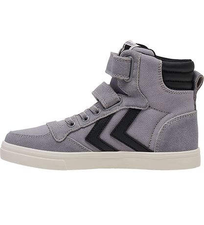 Hummel Sko - Slimmer Stadil High JR - Alloy