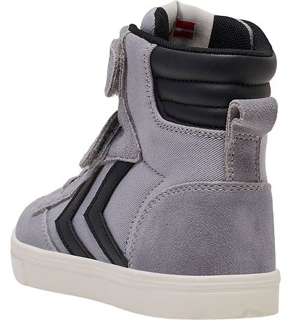 Hummel Sko - Slimmer Stadil High JR - Alloy