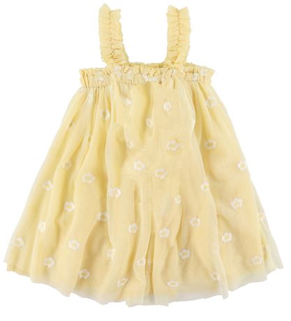 Stella McCartney Kids Tylkjole - Gul m. Blomster