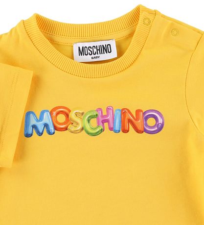 Moschino T-shirt - Gul m. Print