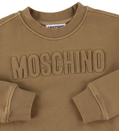 Moschino Sweatshirt - Mrk Sand m. Logo