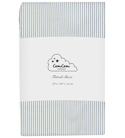 Cam Cam Lagen - 60x120x15 cm - Classic Stripes Blue