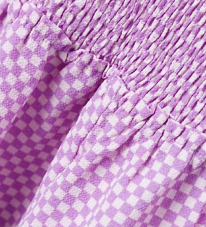 LMTD Nederdel - NlfEckali - Lilac Chiffon/Checks