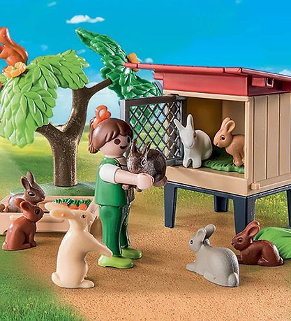 Playmobil Country - Rabbit Hutch - 71252 - 41 Dele