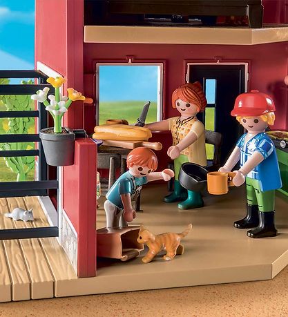 Playmobil Country - Farmhouse With Outdoor Area - 71248 - 137 De