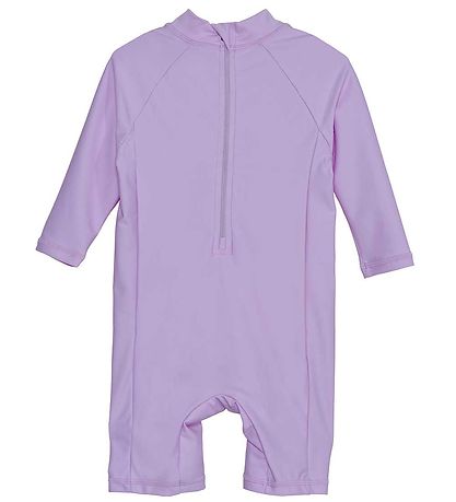 Color Kids Badeheldragt l/s - UV40+ - Lavender Mist