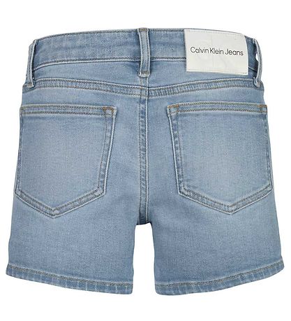 Calvin Klein Shorts - Slim Shorts - Mid Blue