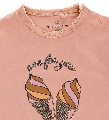 The New Siblings T-shirt - TnsGinnie - Peach Beige