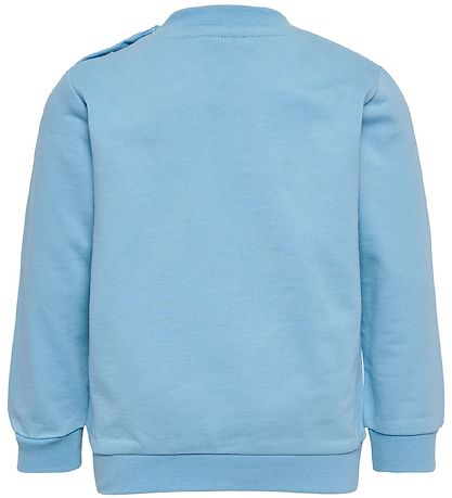 Hummel Sweatshirt - hmlLime - Dusk Blue