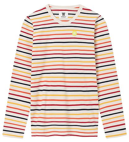 Wood Wood Bluse - Moa - Off White Stripes