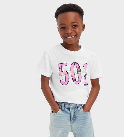 Levis Kids T-Shirt - The Original - Bright White