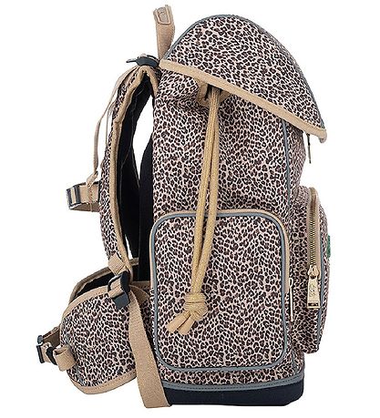 Jeune Premier Skoletaske - Leopard Cherry