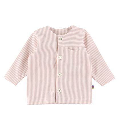 Joha Cardigan - Hvid/Rd