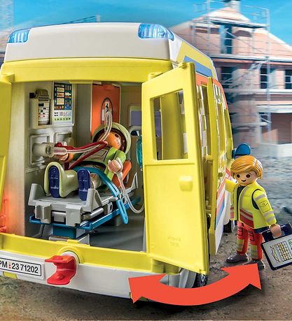 Playmobil City Life - Ambulance - 71202 - 67 Dele