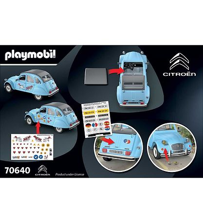 Playmobil - Citron 2CV - 70640 - 57 Dele