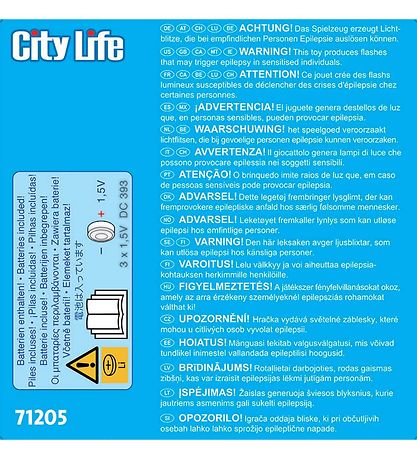 Playmobil City Life - Rednings Motorcykel - 71205 - 20 Dele