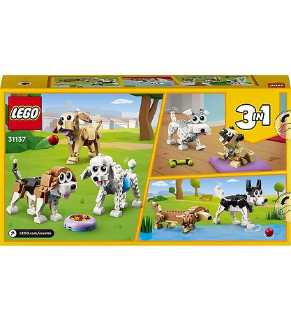 LEGO Creator - Bedrende Hunde 31137 3-i-1 - 475 Dele