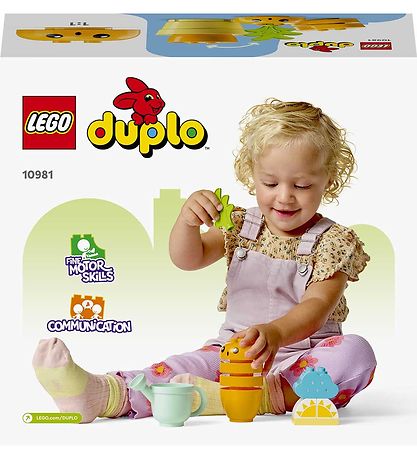LEGO DUPLO - Gulerod Med Voksevrk 10981 - 11 Dele