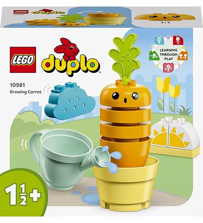 LEGO DUPLO - Gulerod Med Voksevrk 10981 - 11 Dele