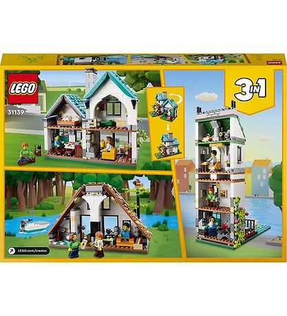 LEGO Creator - Hyggeligt Hus 31139 - 3-i-1 - 808 Dele