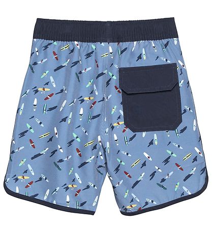 Color Kids Badeshorts - Coronet Blue