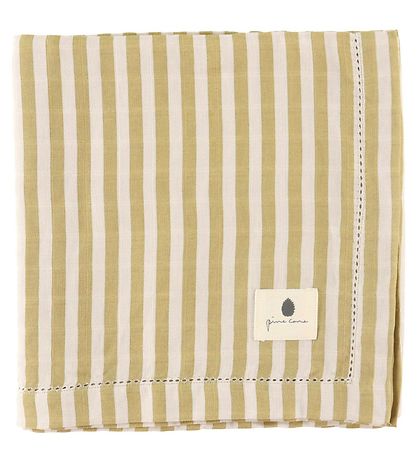 Pine Cone Babysvb - 120x120 cm - Bjrk - Mustard Stripe