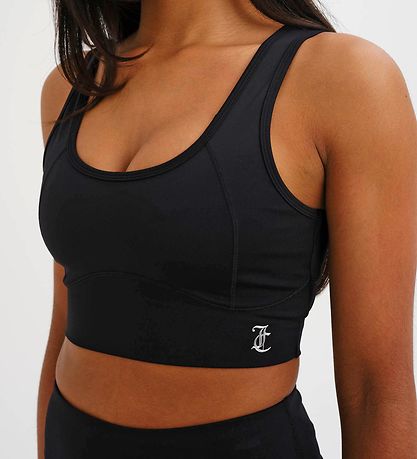 Juicy Couture Sports BH - Peached Interlock - Sort