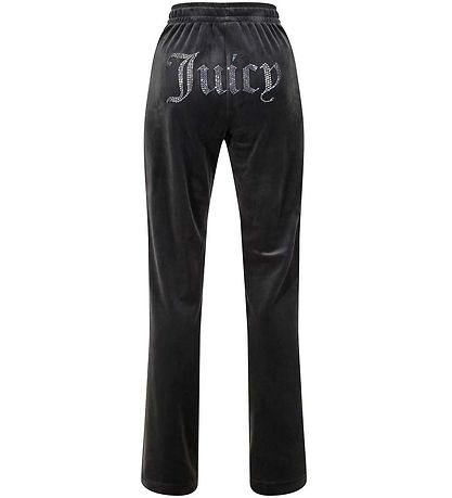 Juicy Couture Sweatpants - Velour - Sort