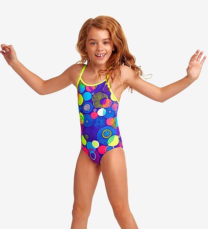 Funkita Badedragt - UV50+ - Printed One - Piece Love Bite