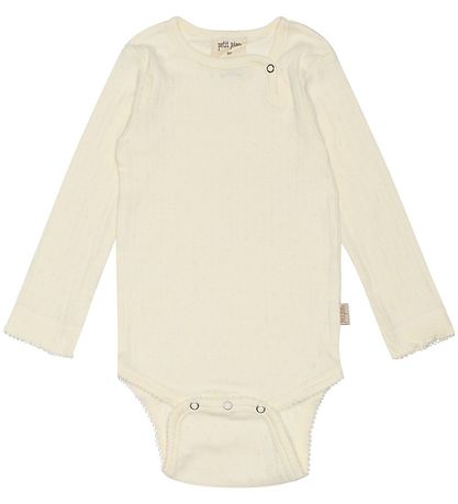 Petit Piao Body l/æ - Pointelle - Off White
