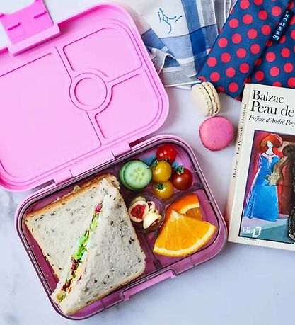 Yumbox Madkasse m. 4 Rum - Bento Panino - Pale Lillac