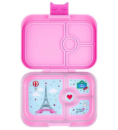 Yumbox Madkasse m. 4 Rum - Bento Panino - Fifi Pink