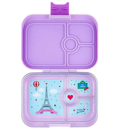 Yumbox Madkasse m. 4 Rum - Bento Panino - Lulu Purple