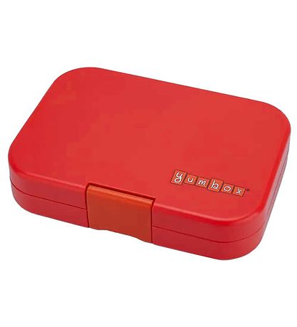 Yumbox Madkasse m. 4 Rum - Bento Panino - Roar Red