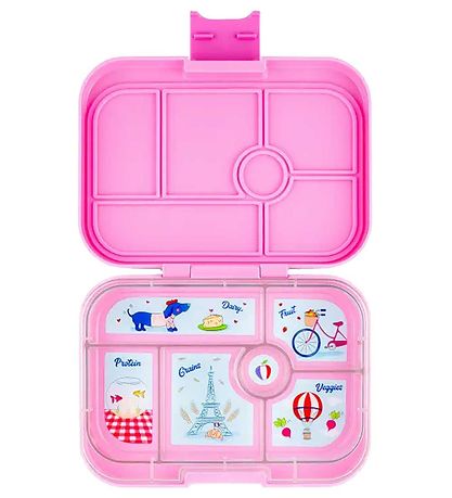 Yumbox Madkasse m. 6 Rum - Bento Original - Fifi Pink