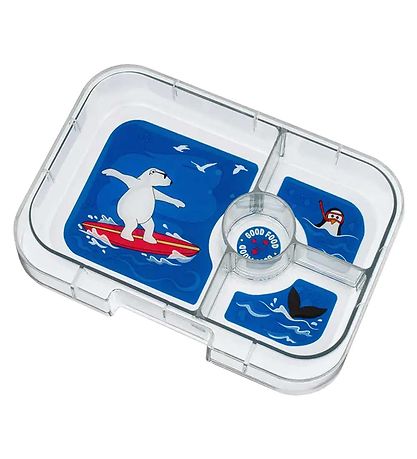 Yumbox Madkasse m. 4 Rum - Bento Panino - Surf Blue