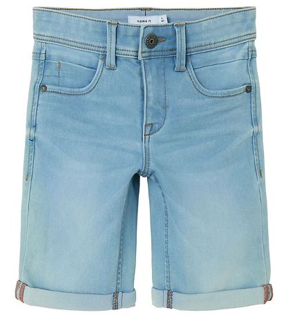 Name It Shorts - Noos - NkmSilas - Light Blue Denim