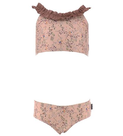 Mikk-Line Bikini - Nougat m. Blomster