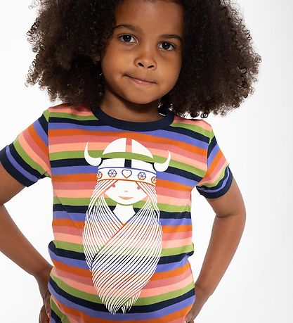 Danefæ T-shirt - Danerainbow Ringer - Gardengnome FREJA