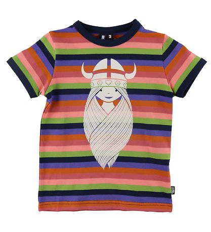 Danef T-shirt - Danerainbow Ringer - Gardengnome FREJA